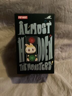 POP MART Almost Hidden The Monsters Kids Blind Box - Black